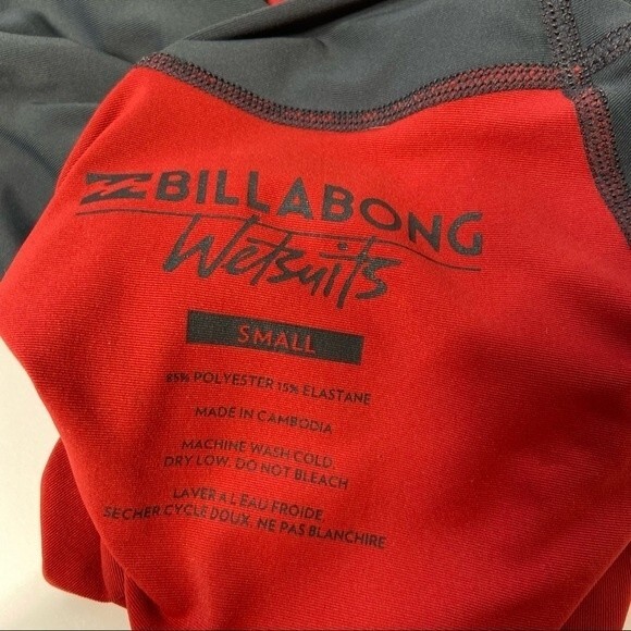 Billabong Team Wave Short Sleeve Rashguard S NWOT - Picture 8 of 9